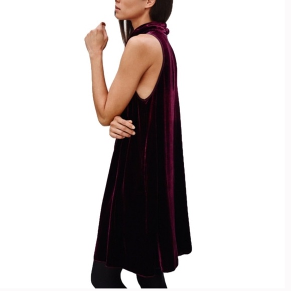 Wilfred Velvet and Silk Dress - Picture 3 of 9